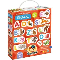 Czuczu Paired Puzzles Letters, puzzles pour enfants, à partir de 3 ans, 48 éléments