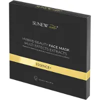 Sunewmed+ ESSENCE+ Face Sheet Mask with Peptides and Snail Mucin masque hydratant en tissu avec des peptides 4 pcs