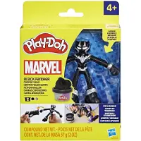 Play-Doh Panthère noire Marvel figurine flexible avec accessoires, 10 cm, +4 ans,