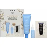Apivita Aqua Beelicious Hydration & Natural Coverage Set coffret cadeau de Noël éclat et hydratation