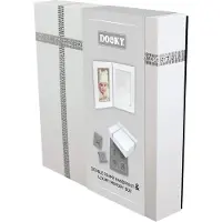 Dooky Luxury Memory Box Double Frame Handprint kit d’empreintes pour bébé 1 pcs