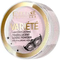Eveline Cosmetics Variete, poudre libre réflectrice de lumière, transparente, 6 g