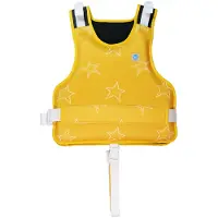 Splash About Gilet de natation - Réglable - Yellow Étoiles - - 6-10 ans (116-140) - Gilet de natation