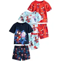 Next Pyjama 'Spidey and Friends' bleu marine / bleu clair / rouge