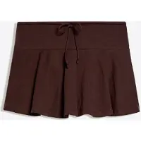 Bershka Jupe brun foncé