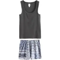 Next Shorty bleu-gris / anthracite / aubergine / blanc