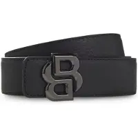 BOSS Ceinture 'B_Icon' marron / noir