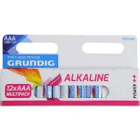 Grundig Piles micro 12 pièces (12 pcs, AAA, 950 mAh)