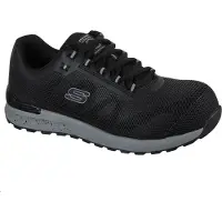 SKECHERS Chaussures de sécurité Bulklin Brago noir taille