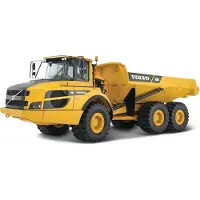 Bburago Véhicule Camion Benne Volvo 1:50 Jaune