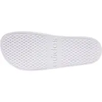 Adidas Mule 'Adilette Aqua' argent / blanc