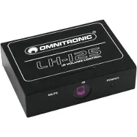 Omnitronic LH-125 réglage de volume
