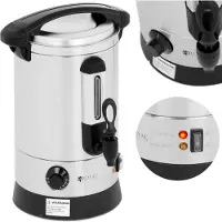 Royal Catering Distributeur d'eau chaude - 6,5 L - 1 500 W - double paroi