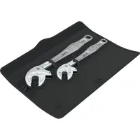Wera 05343820001 6004 Joker 2 Set 1 Jeu De Clés À Douille 2 Pièces Dans Un Étui - 19 - 32 Mm