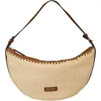 Marc O'Polo sac à épaule sac à épaule bandoulière Emmi Shoulder Bag Light Raffia écru