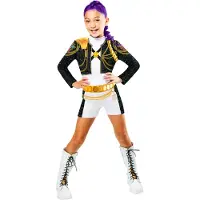 Rubies Déguisement enfant classique Rumi Gold K-Pop Taille 9-10 ans