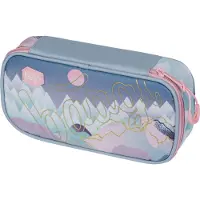 Baagl Trousse à crayons pour filles - Trousse pour la papeterie - Fournitures scolaires Trousse à crayons, trousse pour filles, trousse pour l'école (Skate Moon)