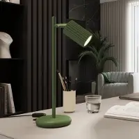 Sollux Lampe de Table , ALORA, Vert, Salon / séjour, Aluminium