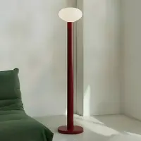 Aldex Lampadaire , Flo, Rouge, Salon / séjour, Métal, Design