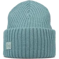 Buff Knitted Beanie Bleu