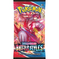 The Pokemon Company POKÉMON 80819 POKEMON BATTLE STYLE SLEEVED BOOSTER Anglais