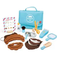 Hape Beauty Salon Game Bleu Enfants
