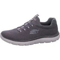 SKECHERS Baskets basses 'Summits' gris / gris clair