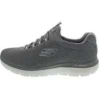 SKECHERS Baskets basses 'Summits' gris / gris clair