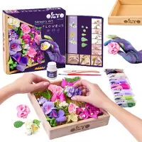 Okto Wood&Craft Kit créatif DIY "Inspiration" Faire soi-même des pétales de rose