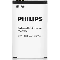 Philips ACC8100 batterie rechargeable pour enregistreurs de la série DPM