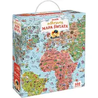 Czuczu Explorer Puzzle Carte du monde 7+ 93693