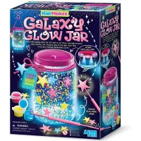 4M KidzLabs Set de jouets Galaxy Glow Jar verre lumineux