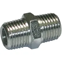 MECAFER Raccord 1/4" - Mâle / Mâle