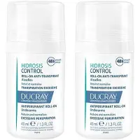 Ducray Hidrosis Control Roll-on Anti-transpirants Aisselles 2x40ml