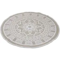 Safaary Tapis Oriental Dill Beige Ø 110cm