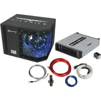 Hifonics MERCURY MBP1000.2 : Ensemble d'amplification pour basses, 2 canaux