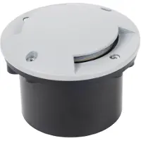 LINDBY - Nandita LED Spot à Enterrer Extérieur IP65 Silver