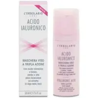 L'Erbolario Hyaluronic Acid Triple Action Face Mask 50M