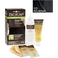 Biokap Coloration capillaire DÉLICATE FAST - 1.0 Noir naturale 135 ml