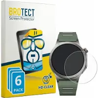 BROTECT Protection Clair, Film de protection pour smartwatch, Transparent