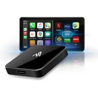 AutoSky CPHM-2 Adaptateur HDMI pour voiture – Wireless CarPlay & Android Auto – Compatible véhicules dès 2016