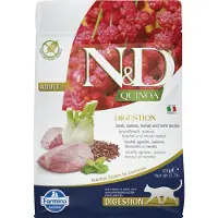 Farmina N&D Quinoa Nourriture pour chat digestion - Agneau, 300 g