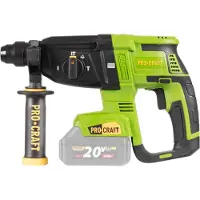 Procraft Marteau perforateur sans fil PHA40bb 20 V, 2,6 J, SDS-plus, sans balais + 1 batterie 4,0 Ah + chargeur