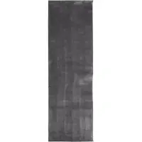 vidaXL Tapis HUARTE à poils courts doux et lavable anthracite 80x250cm