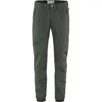 Fjällräven - Pantalon résistant de randonnée - Vardag Trousers M Stone Grey en Coton - Taille S/M - Gris