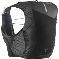 Salomon - Sac de trail/running - Active Skin 12 Set Black/Metal - Taille S - Noir