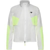 New Balance Veste de sport jaune fluo / blanc