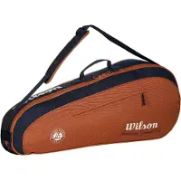 Wilson Roland Garros 2026 Team 3pk Racket Bag Orange