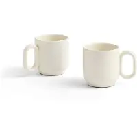 HAY Barro Tasse - Lot de 2 Off-white