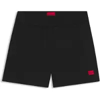 HUGO pour femme. 50556815 Short Signature noir (XS), Homewear, Coton